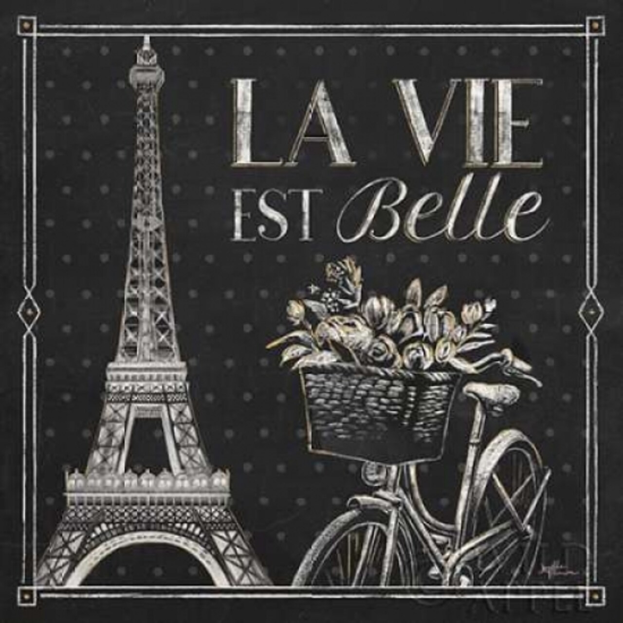 Vive Paris VI Poster Print by Janelle Penner - Item # VARPDX30401